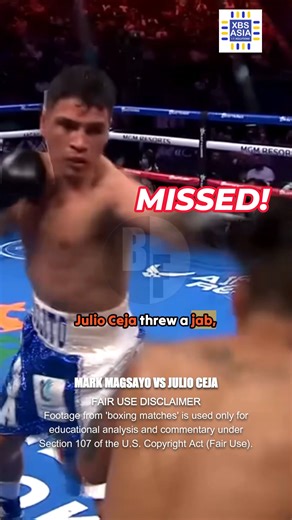 🥊 Mark Magsayo's PERFECT pull-counter! Did Julio Ceja EVEN see it COMING? #Boxing #BoxingForever #MarkMagsayo | Boxing Forever