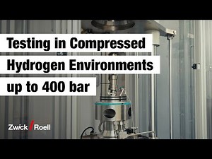 Autoclave Testing System: Testing in Compressed Hydrogen Environments up to 400 bar
