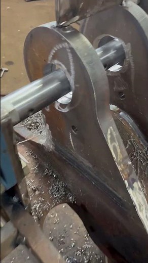 First go with the Snowball engineering Portable line boring machine! #engineering