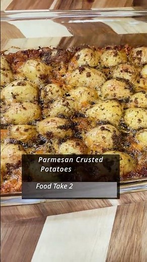 Reposting My Most Viral Recipe Ever… Garlic Parmesan Crusted Potatoes