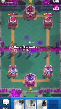 Clash Royale Clan Wars Rage Battle