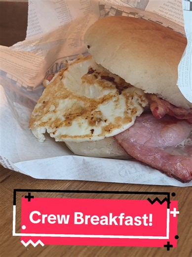 Getting the Team Breakfast at Three Counties