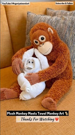 How to Make Punch Monkey Towel Art | Easy Towel Folding Tutorial