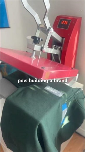 Screen Print Transfer on 1/4 Zip Sweatshirt