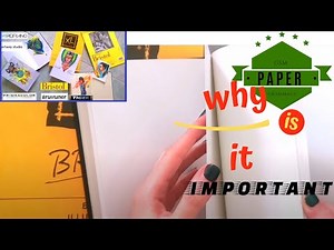 GSM and Paper Surfaces in drawing | five different kinds of paper comparison