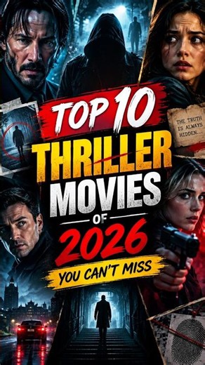 Top 10 Thriller Movies of 2026 You Can't Miss! 🔥 #thriller #movies #2026