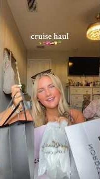 CRUISE SHOPPING HAUL!! #cruise #shopping #haul