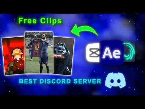 Best Discord server for 4k Scene pack and Clips | Also to learn editing | Best server.