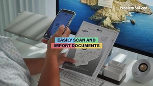 How to scan and import documents with your phone