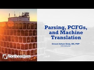 Parsing, PCFGs, and Machine Translation