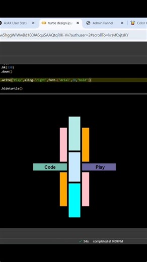 This Python design broke my brain 🥶 404 #codeart #coding #python #trending #memecoding #codersarts