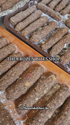 FRESHLY FROZEN BITES AVAILABLE WHATSAPP US TO ORDER 📍 NAIROBI #FROZENKITCHEN