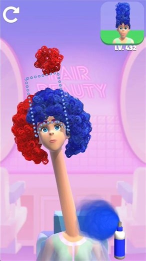 Hair Merge 3D Gameplay 🔥 | Next Level Hair Evolution Level 67 #gaming