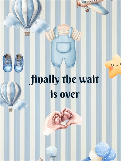 Exciting Baby Boy Announcement Video