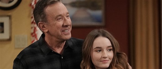 Kaitlyn Dever Surprises Tim Allen on 'Shifting Gears' Set in 'Last Man Standing' Reunion