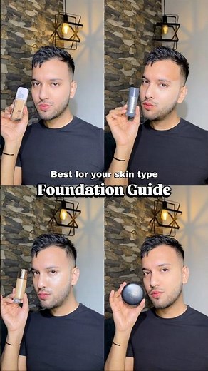 Foundation for every skin type explained 💄 #MakeupTips #FoundationGuide #Shorts