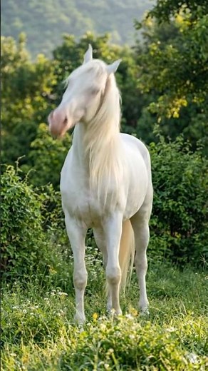 The Majesty of the White Stallion 🐎