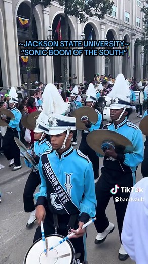 Jackson State University's Sonic Boom of the South Marching Band