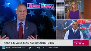 7.5K views · 278 reactions | “It’s like flying an iPhone.” Find out what else @nasa Administrator and @usnavy pilot @jimbridenstine had to say about Falcon 9’s launch of Crew Dragon! Are you fired up about the launch? We’ll have live coverage on @weatherchannel starting at 4pm ET! | Stephanie Abrams | Facebook