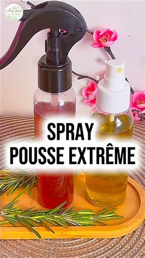 Recette secrète pour cheveux qui poussent plus vite (romarin + clou de girofle) 🌿