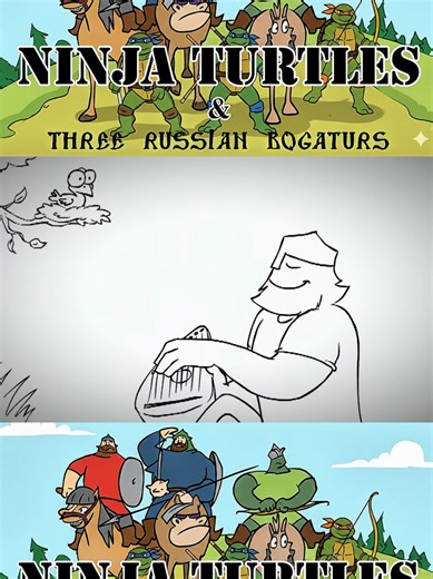 Explore Cartoon Adventures with Ninja Turtles Animation