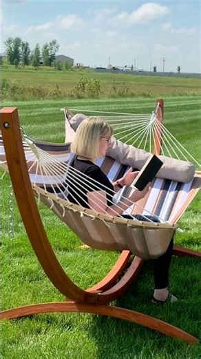 Unplug and Unwind with Sunnydaze #hammocks #unplugged #relax