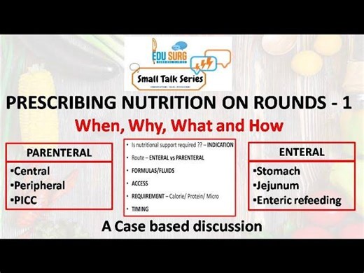 Enteral vs Parenteral Nutrition in Clinical Practice | Gunjan Desai posted on the topic | LinkedIn