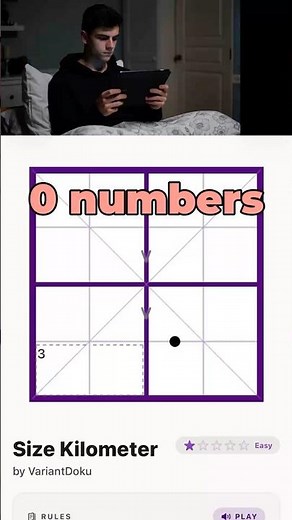 Zero numbers. Five rules. One solution.