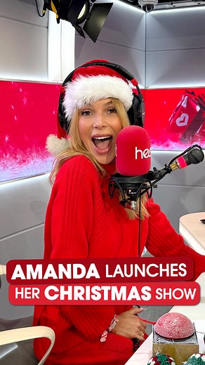 Amanda Holden launches Heart Xmas with absolutely NOBODY’S permission! 🤣 Listen now on Global Player, DAB or say 'Play Heart Christmas' to get your festive fix! 🎅 | Heart
