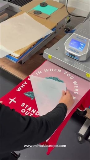 Professional DTF printing starts here. The Mimaki TxF Series delivers reliable white ink and vibrant textile prints for everyday production.👕🔥 | Mimaki Europe