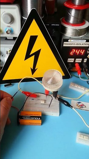 How to test an electronic opto-triac triac control