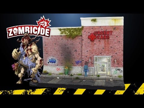 Zombicide Build Part 4.a: Medical Center Tile