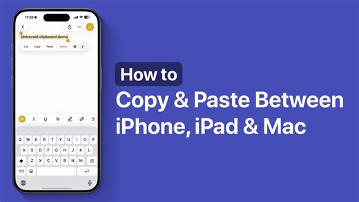 How to Copy & Paste Between iPhone, iPad, and Mac - iOS Hacker