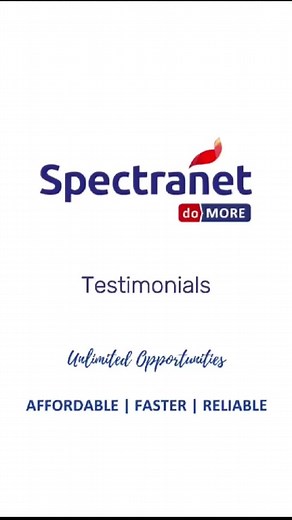 They don’t assume. They speak from experience. Spectranet is their first choice and should be yours too. Unlimited Data Rollover* Unlimited Night Browsing* Unlimited Speed* #Spectranet #StayConnected #Testimonials | Spectranet Limited