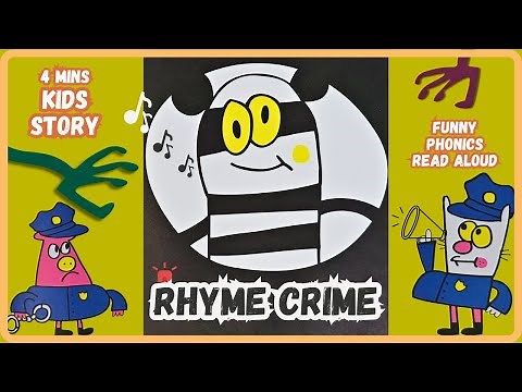 Rhyme Crime 🕵️‍♂️ Funny Mystery Story | Kids Books Read Aloud