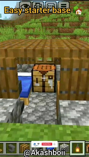 EASY Starter Base in Minecraft! 🏡⚡
