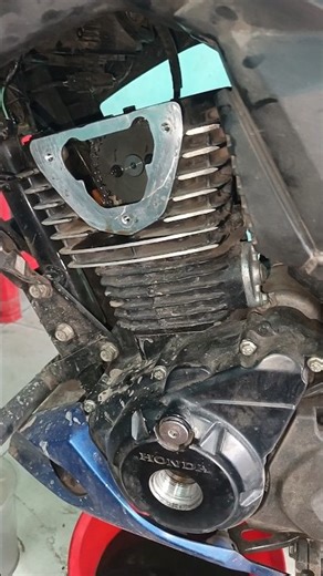 Honda Hornet Valve Timing Marks Explained #bikerepair #motorcycle #bike #shorts