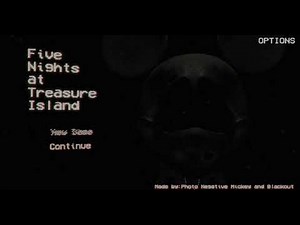 =FNAF WITH MICKEY MOUSE= █Horror game "Five Nights at Treasure Island: 2017 Original" – walkthrough█