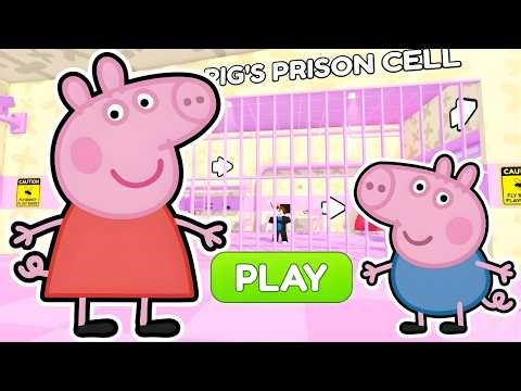 PEPPA PIG'S PRISON RUN! 🐷 Obby #roblox