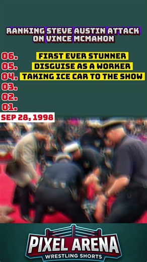 TOP 7 Times Steve Austin Attacked The Vince McMahon😱#wwe #shorts