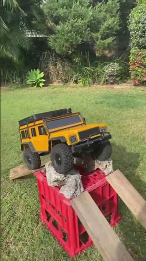 Homemade Rc Rock Crawler Course