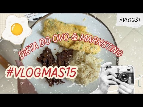 Vlogmas #15 I Dieta do ovo? 