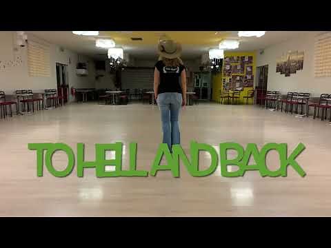 TO HELL AND BACK Line Dance - Teach and Dance