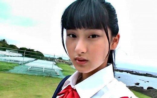 高级颜少女偶像水波メイカ气质出众