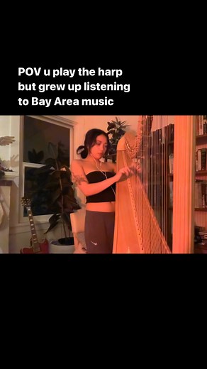 GEO ☆ harpist on Instagram: "Thizzle dance ! #hyphyharp I like the second part the most bc you can hear the harp an octave higher I’ll post a better and longer vid later 🫶🏽 Another 3am sesh cuz that’s when the fam goes to sleep 💀 #macdre #bayareamusicians #bayareamusic #bayarea #harpist #harpcover #harp #hyphymusic #hyphy #e40 #tooshort #larussell #plo #reels #explore"