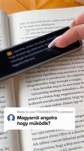 Másodpercek alatt fordít, akár magyarról angolra is.... vagy amelyik nyelvre beállítod a 21 közül. 😊❤ ez a Smart Dictionary Pen! | BrainBridge