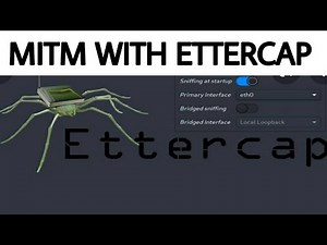 Man In The Middle Attack With Ettercap | Arp Poisoning | with Kali Linux | live Demo