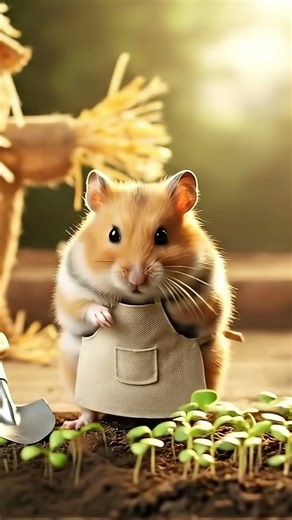 Hamster’s Mini Farm to Table Culinary Journey 🥕🐹