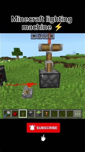 Minecraft lighting machine ⚡#minecraft #shots #minecraftbuild #viral #populer
