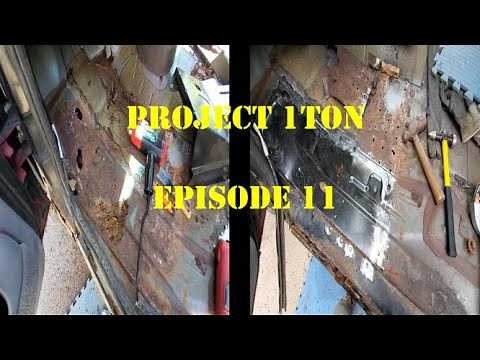 DRIVERS SIDE FLOOR PAN INSTALLATION 2nd Gen Dodge Ram